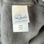 Rails  Womens Hunter Long Sleeve Button Up Top Shirt Size L Charcoal Tie Dye Photo 8