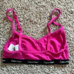 Calvin Klein Pink Sports Bra Bralette Size Small Photo 1