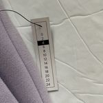 Halogen wide leg cropped trousers pants Lavender NWT Women’s size 4 Pleated Photo 3