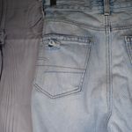 American Eagle Outfitters Lightly Distressed Mom Jeans Light Blue Photo 10