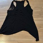 Romeo + Juliet Couture Black Flowy Tank Top Size Large Photo 6
