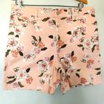 Gloria Vanderbilt Amanda Pink Floral Jean Shorts Photo 1