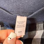 Victoria's Secret Victoria’s Secret Blue plaid jogger pajama pants Photo 3