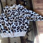 Entro Cheetah Print Sweater Photo 0