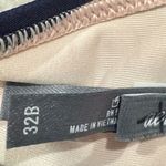 Aerie  Perkier Push-up Strappy Striped Swimsuit Bikini Top Women’s 32B Photo 4