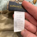 Vintage Painted Pony Linen Tapestry Floral Open Front Jacket Blazer A5 Blue Size M Photo 4