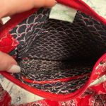 Vera Bradley  Red Bandana Quilted Adjustable Cross Body Bag Photo 8