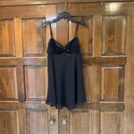 NWT Victoria’s Secret Babydoll Black Velvet Sheer Night Gown Size Large Lingerie Photo 2