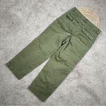 frame denim Frame Women’s Utility Pocket Pants Straight Leg High Rise Washed Winter Moss 29 Photo 5