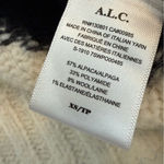 ALC Frank A.L.C. Angelou Geo Colorblock Turtleneck Sweater in Ivory alpaca/wool blend Photo 4