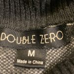 Double Zero wool blend cowl neck poncho sweater M Photo 3