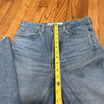 Frank & Eileen ‎ Monaghan Straight Leg Button Fly Fray Hem Blue Jeans Size 26 Photo 6