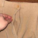 Sag Harbor  Tan Women's Pants Stretch Waist Pleated Work Office Classic Capsule Photo 1