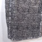 Banana Republic  Black White Tweed Shift Dress Sleeveless Size 6 Photo 3