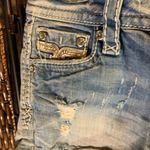 Rock Revival  Fay Distressed Rhinestone Bling Shorts size 26 Photo 1