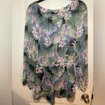 Show Me Your Mumu 🌺GUC  Sheer Waterlily Print Romper Coverup Beachwear Size M Photo 5