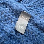Aerie Blue Soft Loose Knit Open Cardigan Photo 8