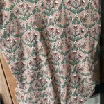 Roller Rabbit  block print one piece swimsuit floral ruffle straps scoop neck Photo 1