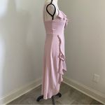 Socialite Pastel Pink Ruffled Romper size XS Girlhoodcore Asymmetrical Jumpsuit Photo 5