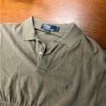 Ralph Lauren  Green Cropped Polo Shirt Photo 2