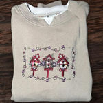 Hasting & Smith Hasting-smith Women's Tan and Cream Sweatshirt Photo 0