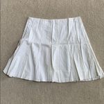 Isaac Mizrahi  cream skirt with crochet size 18 Photo 3