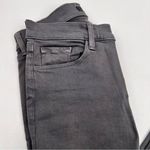 J Brand Factory Distressed Cropped Demen Grey Mid-Rise w/Raw un-Hem Size 25 Photo 6