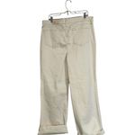 NYDJ NWT  Teresa Deep Cuff Wide Leg Jeans IN COLOR White Creek Photo 7