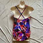 OP Rich Black, Red, White, & Blue One Piece Swimsuit Photo 6