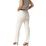 J.Crew NWD  Classic Straight White Jeans Womens Size 28P Photo 1