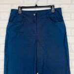 Pendleton  Women's Navy Blue High Rise Casual Soft‎ Pants Size 12 Photo 3