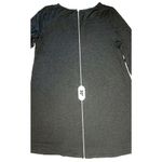 Agnes & Dora Agnes & Dora Dark Grey Jersey 3/4 Sleeve Tunic Swing Top X Small Academia NWT Photo 9