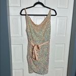 Mable Sheath Mini Dress with Spaghetti Straps for Cocktail size medium Photo 2