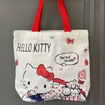 Hello Kitty  Mini Canvas Tote NIB Photo 0