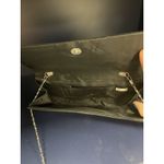 Silver Evening Handbags Sparkling Party Purse Clutch with Chain Strap 9" Photo 2