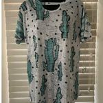 Primrose  M keyhole front cactus short sleeve tee Photo 0