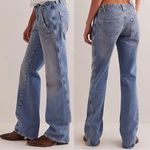 Free People  Retro 70s Y2K Low Rise Vibtage Inspired Carnivale Bootcut Jeans 28 Photo 4