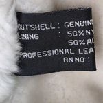 Adler Collection Coat Suede Leather Hooded Fleece Lining Pockets M Tan Size M Photo 6