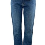 Reformation NEW Liza Newport Wash Blue High Rise Straight Denim Jeans Size 31 Photo 0