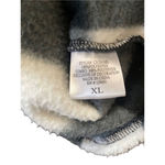 Como vintage Black and White Checkered Half Zip Mock Collar Pullover Size XL Photo 5