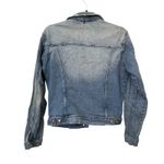 ZARA  Z1975 Faded Distressed Denim‎ Jacket Large Photo 2