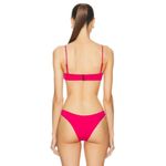 HAIGHT. Agatha Bikini Set in Intense Pink Small New Womens Top Bottoms Leila Photo 2
