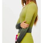 FIGS  Salta Underscrub Seamless Long Sleeve Ombre Limeade Size XS Photo 6