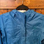 The North Face Womens Hyvent 2.5L Hooded Rain Jacket Blue Size S Photo 2