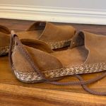 Toms Women's Tan Katalina Espadrille Shoes with Tie-Up Straps Size 6 Photo 8