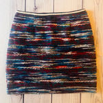 Chelsea & Violet   Multicolor Wool Blend Knit Mini Skirt Photo 0