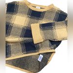 a.n.a  sweater. Mustard gold/grey. Size Large Photo 5