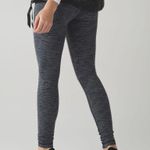 Lululemon Diamond Jacquard Space Dye Black Slate Wunder Under Pant III Leggings Photo 3