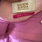 Scotch & Soda NWT High-Rise Linen Tie Bubblegum Pink Shorts Sz L Photo 8