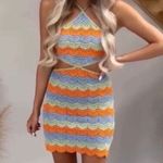 ZARA  limited edition crochet mini dress BLOGGERS FAVORITE!! Photo 6